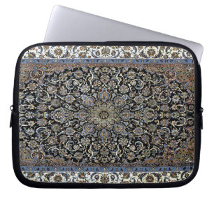 Housse Pour Ordinateur Portable Tapis Floral Oriental Perse Turc