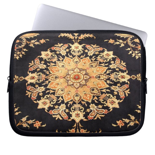 Housse Pour Ordinateur Portable Tapis oriental persan turc tapis (Devant)