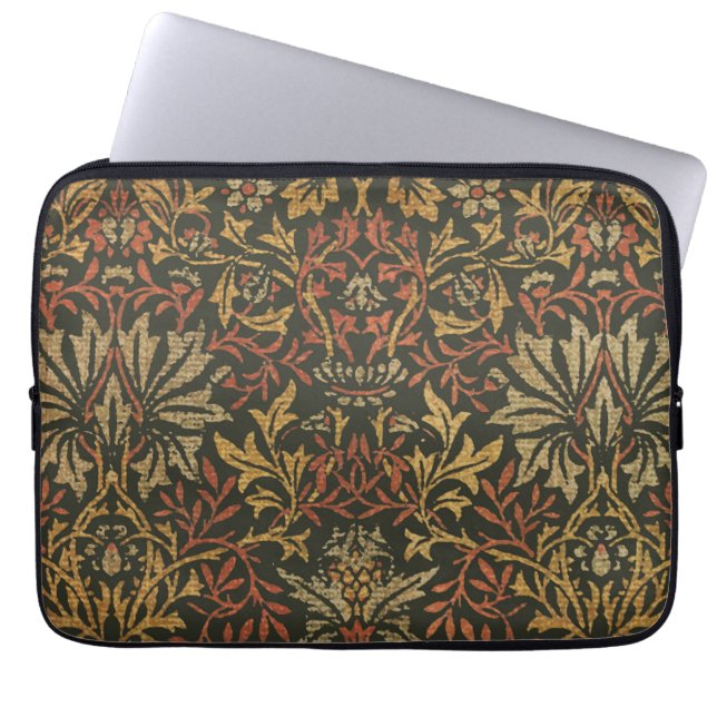 Housse Pour Ordinateur Portable Tapisserie de jardin de fleurs de William Morris (Devant)