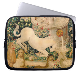 Housse Pour Ordinateur Portable Tapisseries Unicorne Trouvé Légende Mythique