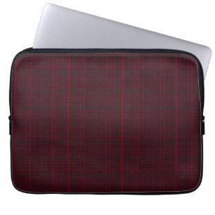 Housse Pour Ordinateur Portable Tartan Bourguignon Élégant