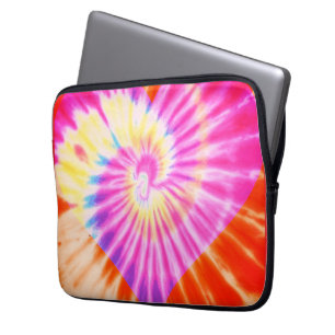 HOUSSE POUR ORDINATEUR PORTABLE TEINTURE HIPPIE
