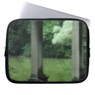 Housse Pour Ordinateur Portable Temple de l'amour aux vieux jardins de Westbury