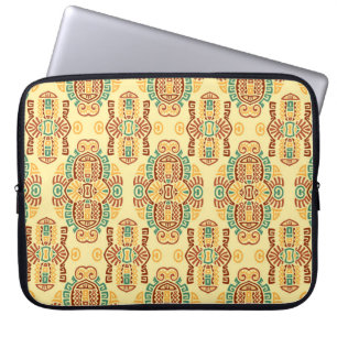 Housse Pour Ordinateur Portable Tendance ethnique Vintage : Carrelage sans fil boh