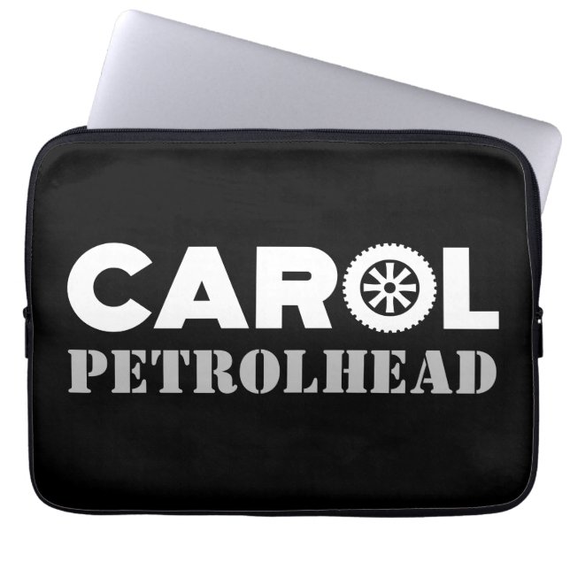 Housse Pour Ordinateur Portable Tête Carol Petrol (Devant)