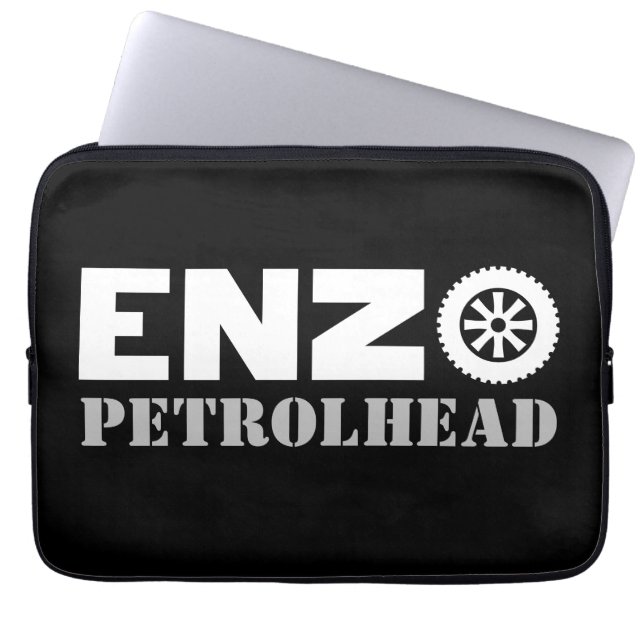 Housse Pour Ordinateur Portable Tête d'essence Enzo (Devant)