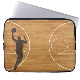 Housse Pour Ordinateur Portable Tête d'ordinateur portable de basket-ball