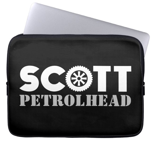 Housse Pour Ordinateur Portable Tête Scott Petrol (Devant)