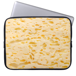 Housse Pour Ordinateur Portable Texture de fromage avec trous