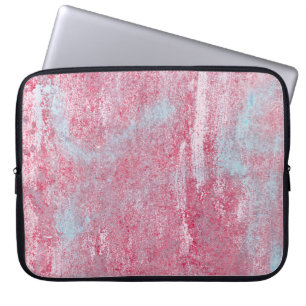 Housse Pour Ordinateur Portable Texture métallique avec rayures et fissures abstra