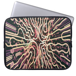 Housse Pour Ordinateur Portable Texture par bandes