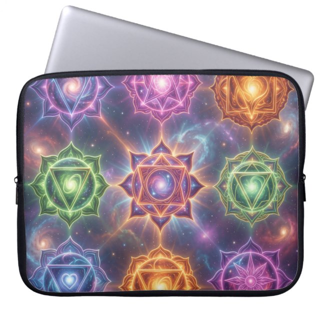 Housse Pour Ordinateur Portable The 7 Chakras´6 (Devant)