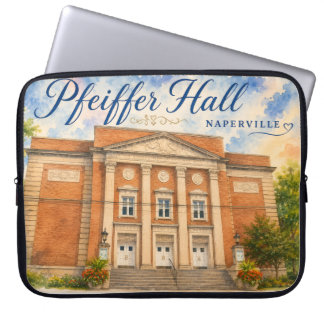Housse Pour Ordinateur Portable Théâtre Pfeiffer Hall Naperville Illinois souvenir