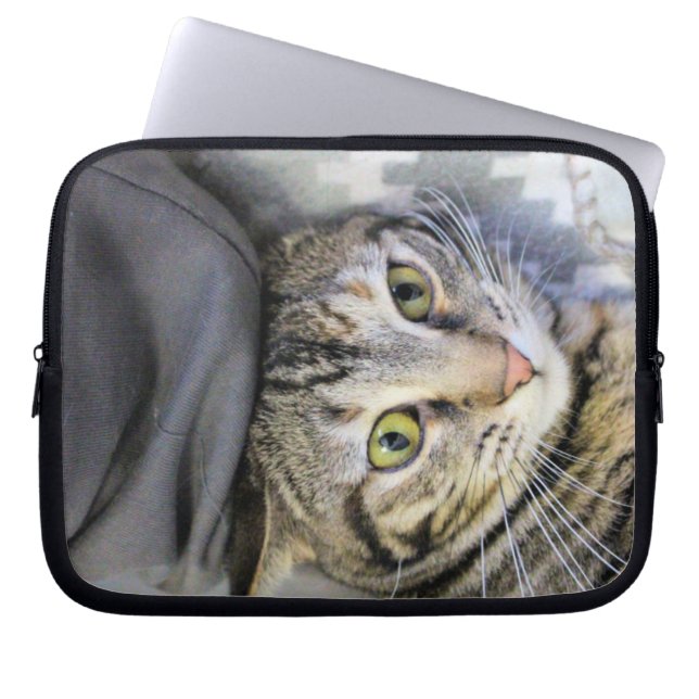 Housse Pour Ordinateur Portable Tigre (Devant)