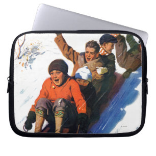 Housse Pour Ordinateur Portable Tobagganing