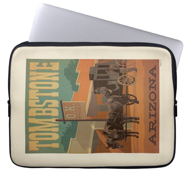 Housse Pour Ordinateur Portable Tombstone, Arizona (Devant)