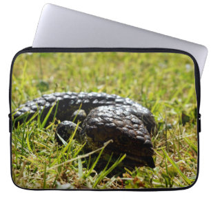 Housse Pour Ordinateur Portable Tongue Bleue Stumpy Australian Lizard