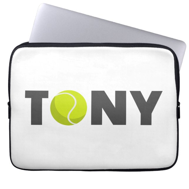 Housse Pour Ordinateur Portable Tony Tennis (Devant)