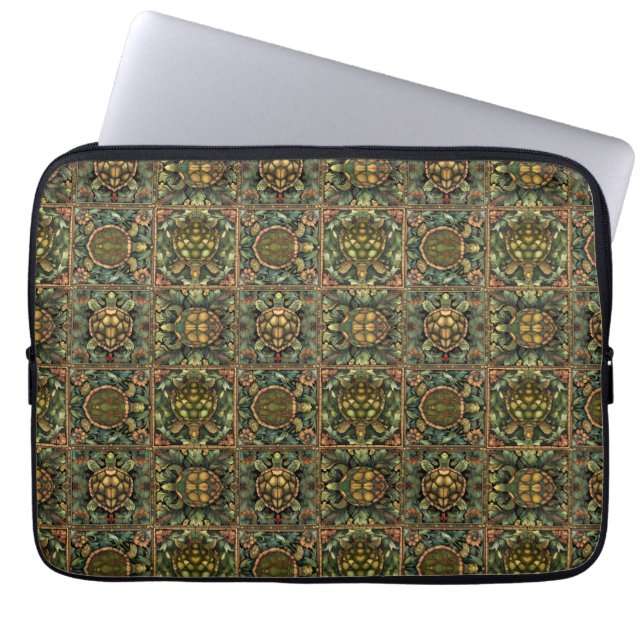 Housse Pour Ordinateur Portable Tortues (Devant)