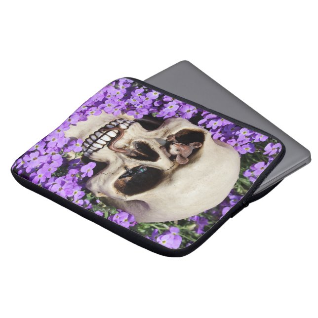 Housse Pour Ordinateur Portable Totenkopf - Gothic (Devant haut)