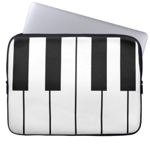 Housse Pour Ordinateur Portable Touches de piano musicales