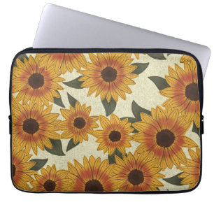 Housse Pour Ordinateur Portable Tournesols d'été