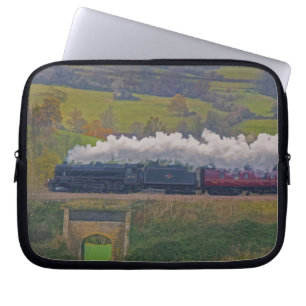 Housse Pour Ordinateur Portable Train à vapeur pour Trainspotters Art