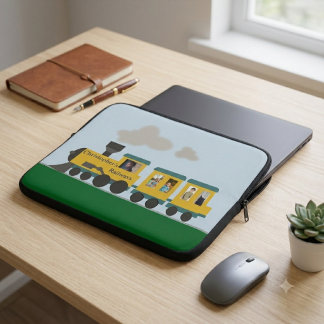Housse Pour Ordinateur Portable Train personnalisable