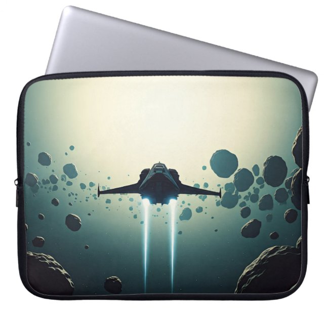Housse Pour Ordinateur Portable trajectoire du vaisseau spatial (Devant)