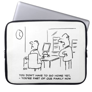 Housse Pour Ordinateur Portable Travailleur dit qu'il fait maintenant partie de la