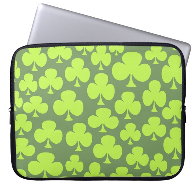 Housse Pour Ordinateur Portable Trèfle (Devant)