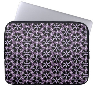 Housse Pour Ordinateur Portable Treillis Lavande Mystique