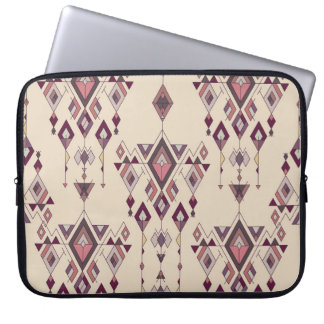 Housse Pour Ordinateur Portable Tribal Vintage Ethnique Sans Seamless Aztec