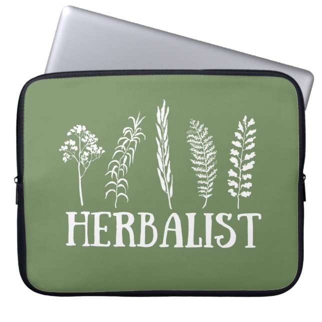 Housse Pour Ordinateur Portable Types d'herboristes (Devant)