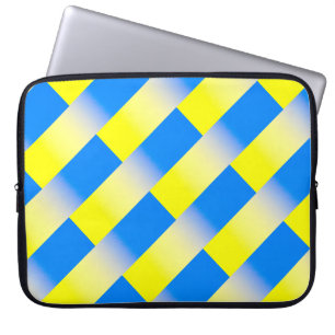 Housse Pour Ordinateur Portable Ukraine bleue et jaune Inspiration de la paix anti