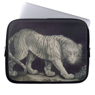 Housse Pour Ordinateur Portable Un tigre de vagabondage (crayon sur le papier)