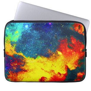 Housse Pour Ordinateur Portable Un voyage coloré à travers l'univers. Acheter main