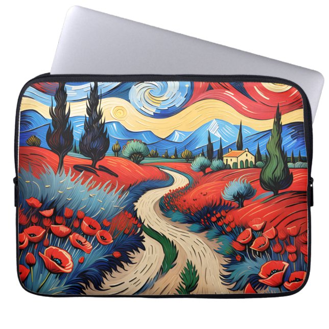 Housse Pour Ordinateur Portable Une belle prairie (Devant)