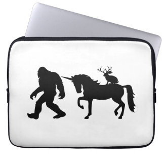 Housse Pour Ordinateur Portable Unicorne, Bigfoot, Jackalope