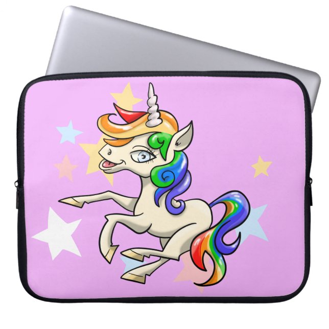 Housse Pour Ordinateur Portable Unicorne magique (Devant)