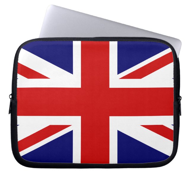 Housse Pour Ordinateur Portable Union Jack (Devant)