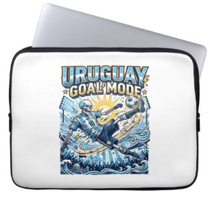 Housse Pour Ordinateur Portable Uruguay Mode Goal Skeleton Striker Nations Dynamiq
