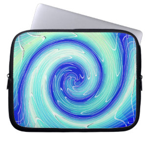 Housse Pour Ordinateur Portable Vague de glace.....