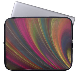 Housse Pour Ordinateur Portable Vagues de sable molles colorées