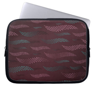 Housse Pour Ordinateur Portable Vagues Tigre (motif stylisé) 6