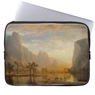 Housse Pour Ordinateur Portable Vallée du Yosemite (1864) - Albert Bierstadt