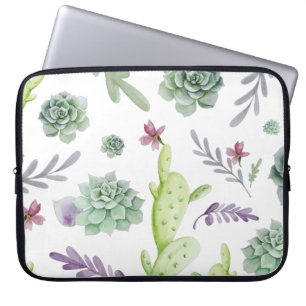 Housse Pour Ordinateur Portable Variété de cactus