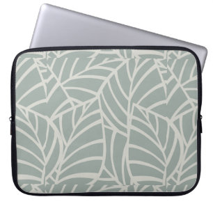 Housse Pour Ordinateur Portable Veines Botaniques Minimalistes
