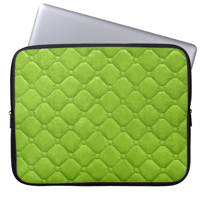 Housse Pour Ordinateur Portable Vert citron vert (Devant)