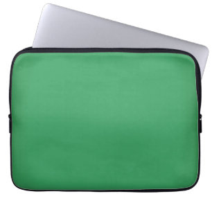 Housse Pour Ordinateur Portable Vert émeraude moderne personnalisable 13 pouces